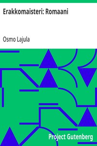 Cover of Erakkomaisteri: Romaani