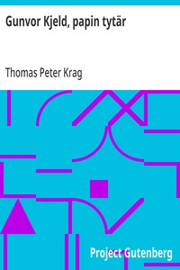 Cover of Gunvor Kjeld, papin tytär