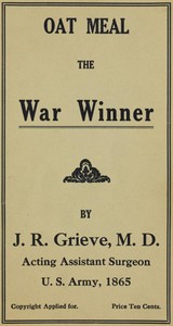 Cover of Oat Meal: The War Winner
