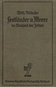 Cover of Festländer und Meere im Wechsel der Zeiten
