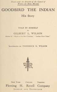 Cover of Goodbird the Indian: His Story