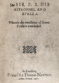 Cover of Sir P.S.: His Astrophel and Stella Wherein the excellence of sweete poesie is concluded