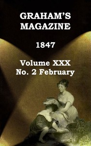 Cover of Graham's Magazine, Vol. XXX, No. 2, February 1847