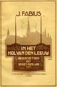 Cover of In het Hol van den Leeuw: Reisschetsen uit Sovjet-Rusland
