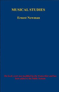Cover of Musical Studies