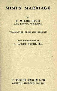 Cover of Mimi's Marriage