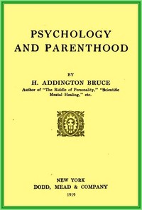Cover of Psychology and parenthood
