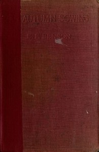 Cover of An Autumn Sowing