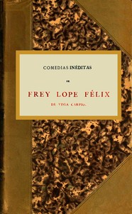Cover of Comedias inéditas