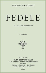 Cover of Fedele ed altri racconti