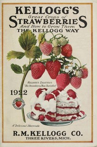Cover of Kellogg's Great Crops of Strawberries, and How to Grow Them the Kellogg Way