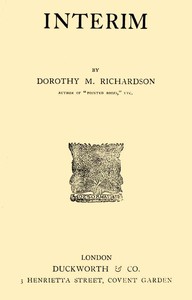 Cover of Interim : $b Pilgrimage, Volume 5