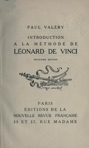 Cover of Introduction à la méthode de Léonard de Vinci