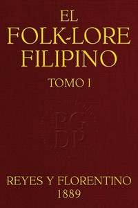 Cover of El Folk-lore Filipino (Tomo I)