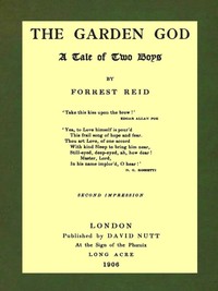 Cover of The Garden God: A Tale of Two Boys