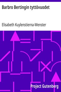 Cover of Barbro Bertingin tyttövuodet