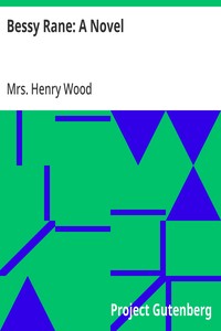Cover of Bessy Rane: A Novel