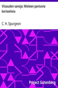 Cover of Viisauden sanoja: Mieleen pantavia kertoelmia