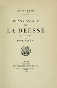 Cover of Connaissance de la Déesse