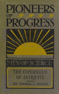 Cover of The Copernicus of Antiquity (Aristarchus of Samos)