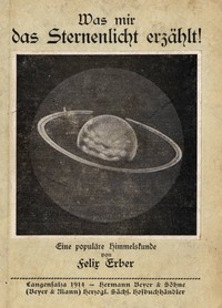 Cover of Was mir das Sternenlicht erzählt: Eine populäre Himmelskunde für die Jugend