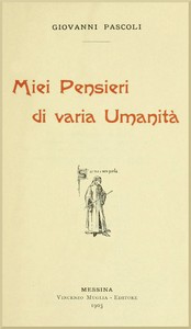 Cover of Miei Pensieri di varia Umanità