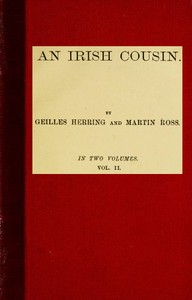 Cover of An Irish Cousin; vol. 2/2
