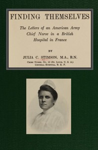 Cover of Finding Themselves The Letters of an American Amy Chief Nurse in the British Hospital in France