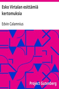 Cover of Esko Virtalan esittämiä kertomuksia