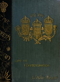 Cover of The Queen's Reign and Its Commemoration A literary and pictorial review of the period; the story of the Victorian transformation