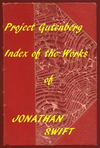 Cover of Index of the Project Gutenberg Works of Jonathan Swift
