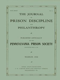 Cover of The Journal of Prison Discipline and Philanthropy, March 1912 New Series No. 51