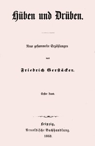 Cover of Hüben und Drüben; Erster Band (1/3) Neue gesammelte Erzählungen