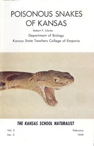 Cover of Poisonous Snakes of Kansas