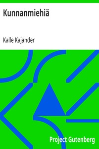 Cover of Kunnanmiehiä
