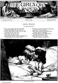 Cover of The Girl's Own Paper, Vol. XX. No. 1011, May 13, 1899