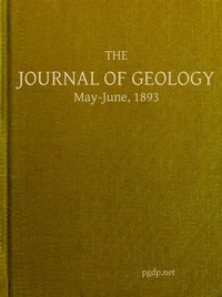 Cover of The Journal of Geology, May-June 1893 A Semi-Quarterly Magazone of Geology and Related Sciences