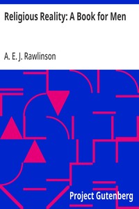 Cover of Religious Reality: A Book for Men