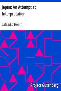 Cover of Japan: An Attempt at Interpretation