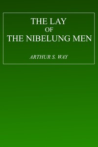 Cover of The Lay of the Nibelung Men