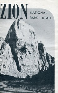 Cover of Zion National Park, Utah (1951)