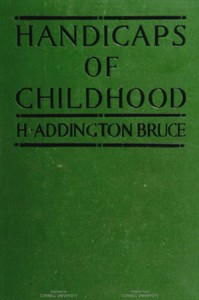 Cover of Handicaps of Childhood