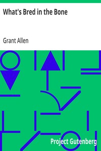 Cover of What's Bred in the Bone