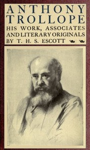Cover of Anthony Trollope; His Work, Associates and Literary Originals