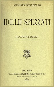 Cover of Idillii spezzati