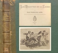 Cover of Los Desastres de la guerra: colección de ochenta láminas inventadas y grabadas al agua fuerte