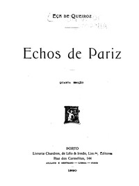 Cover of Echos de Pariz