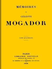 Cover of Mémoires de Céleste Mogador, Volume 4
