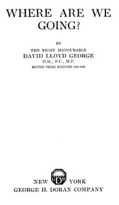 Cover of Where Are We Going?