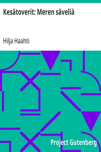 Cover of Kesätoverit: Meren säveliä